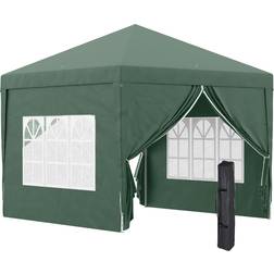 OutSunny Pop Up Gazebo - Green 3x3 m