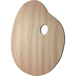 Mabef Träpalett Oval 30X40X0,5CM