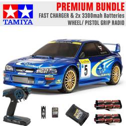 Tamiya Subaru Impreza Monte Carlo TT-02 1:10 Premium Wheel Radio Bundle