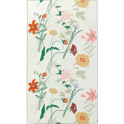 Marimekko Puutarhakutsut 145x250 cm Vit Bordsduk Vit, Orange, Beige, Grön (250x)