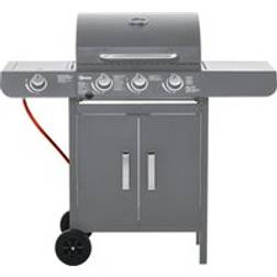 OutSunny 3+1 Burner Gas BBQ Grill 110L x 50W x 100H cm