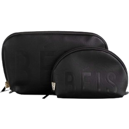 Beis The Cosmetic Pouch Set in Black (OS)