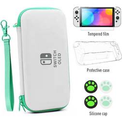 Data Frog Portable Carrying Case Compatible Nintendo Switch Oled
