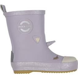 Mikk-Line 3D Unicorn Gummistøvler - Lavender Aura