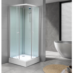 Bath Deluxe Dayton Fyrkantig Duschkabin 800x800x2000mm