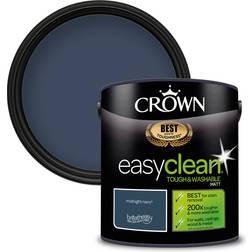 Crown Silk Emulsion 2.5L Midnight Navy Wall Paint Blue