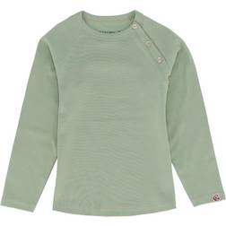 Gullkorn Design Villvette Longsleeve Til Barn - Grågrønn
