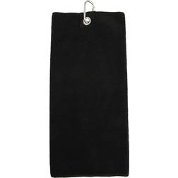 Towel City City Microfibre Golf Towel Black