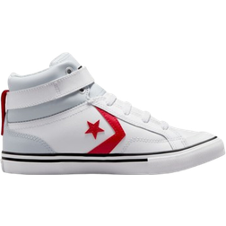 Converse Pro Blaze HighTop Sneaker Kids' Boy's White/Grey/Red Youth Sneakers