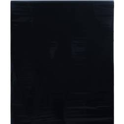 vidaXL Privacy Sticker Glass Frosted Black PVC 60 x 1000 cm Window Film