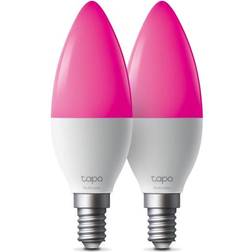 TP-Link Tapo L430C Smart Light Bulb Multicolor E14 2-pack