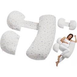 VEVOR Adjustable Maternity Pillow Soft Breathable