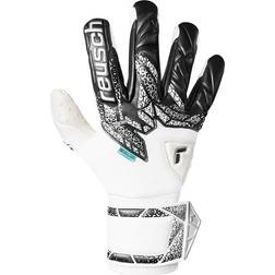 reusch Målmandshandske Attrakt SpeedBump GK LAB Hvid Sølv Sort