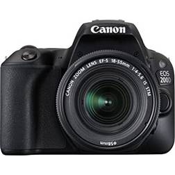 Canon EOS 200D Mark II Kit EF-S 18-55mm IS STM Zwart