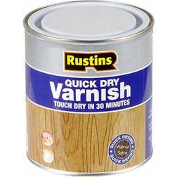 Rustins VSWA250 Quick Dry Varnish Wood Protection Walnut 0.25L