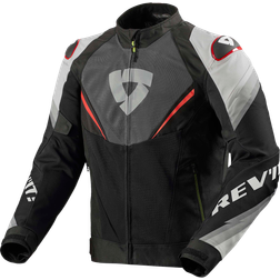 Rev'it! MC-Jakke Quantum 3 Air - Grå/Rød Herre