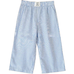 Shein Baby Girl Striped Plaid Pants - Patched