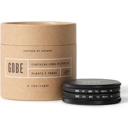 Gobe Filter Kit for 46mm Lens UV Circular Polarising CPL 1 Peak