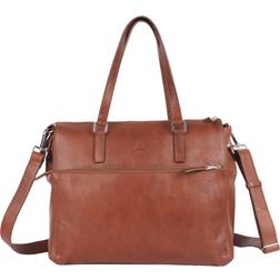 Adax Napoli Malika 14 Inch Working Bag - Brun