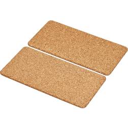 Tala Rectangle Cork Hot Pot Stands Pad 40cm 2 Pcs Trivet