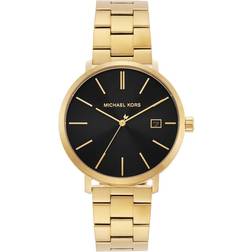 Michael Kors Blake Three-Hand Date Gold/Black