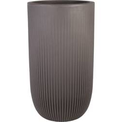 Strata Pacific Tall Round Planter - Cappuccino