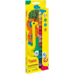 Jovi Plastilina Knete Schachtel VE=15 Farben a 15g
