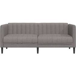 vidaXL 2-sits taupe tyg Soffa 176cm 2-sits