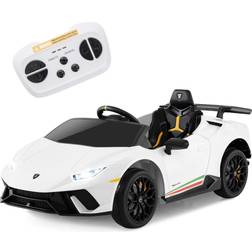 Costway 12V Kids Ride on Car Lamborghini with Remote Control