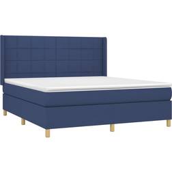 vidaXL mit Matratze & LED 160x200 cm Boxspringbett