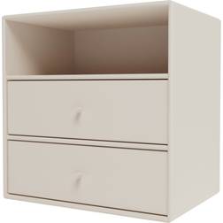 Montana Mini 1006 Shelf With Two Drawers Clay Shelving System