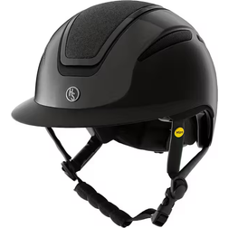 Hansbo Sport Ridhjälm Mips Air Shiny - Black