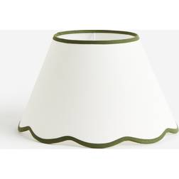 H&M Scallop-edged Lampshade - Green Shade ∅ 30cm
