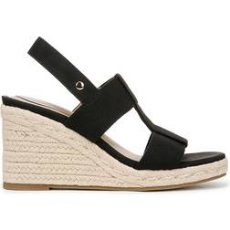 LifeStride Tallulah Espadrille Wedge Sandals - Black
