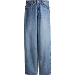 H&M Dam Blå Jeans med strass