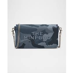 Marc Jacobs The Camo Jacquard Chain Mini Bag - Blue