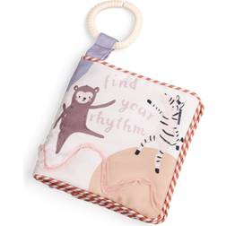 Sebra Aktivitetsbog i Tyg Teeny Toes Pink