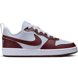 Nike Court Borough Low Recraft Big - Pure Platinum/Dark Team Röd/Blue Beyond