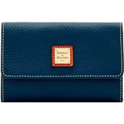 Dooney & Bourke Wallet, Pebble Grain Flap Wallet - Black