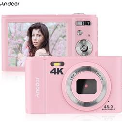 Andoer Draagbare Digitale Camera 48MP 4K 2,8-Inch IPS