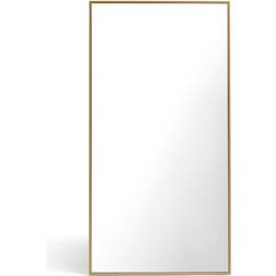 Dunelm Apartment Leaner Gold Floor Mirror 75x145cm