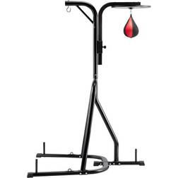 VEVOR 2 in 1 Heavy Duty Punching Bag Frame Boxing Punching Fitness Stand Steel