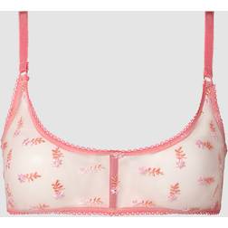 Frank Dandy Sheer Mesh Bra - Meadow