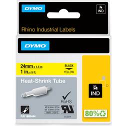 DYMO Industrial Rhino Labels Black on Yellow