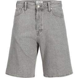 Jack & Jones Posede Denimshorts I Forvasket Grå