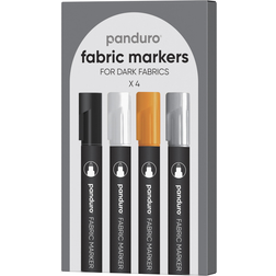 Panduro Hobby tekstilpenne 4-pak