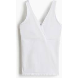 H&M White MAMA Seamless Nursing Vest Top XL