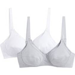 La Redoute Pack of 2 Nursing Bras in Cotton 36B