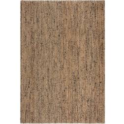Dunelm Flecked Jute Textured Rug Black 160x230cm