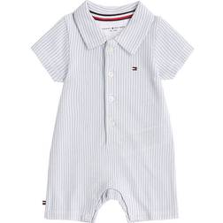 Tommy Hilfiger Ithica Stripe Shortall - Breezy Blue